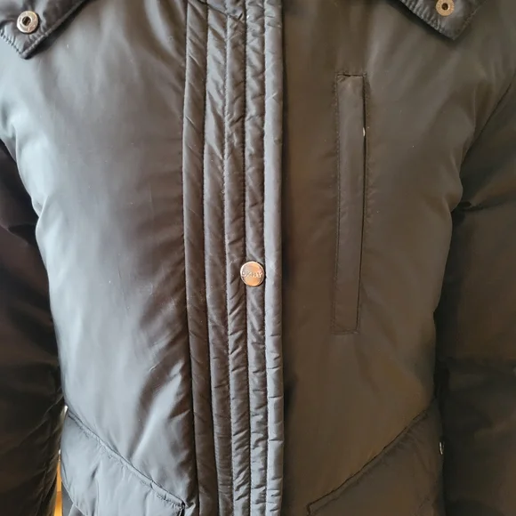 DKNY Warm Black Puffer Coat Women Size Small - Picture 6 of 10